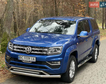 Синий Фольксваген Амарок, объемом двигателя 2.97 л и пробегом 118 тыс. км за 43700 $, фото 3 на Automoto.ua