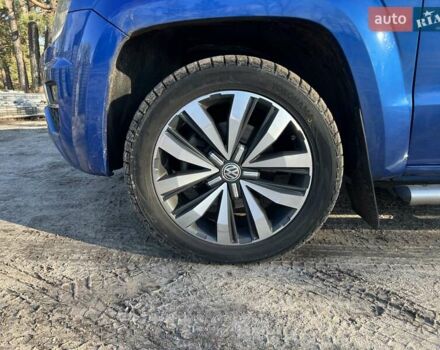 Синий Фольксваген Амарок, объемом двигателя 3 л и пробегом 194 тыс. км за 35700 $, фото 1 на Automoto.ua