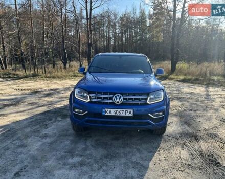 Синий Фольксваген Амарок, объемом двигателя 3 л и пробегом 194 тыс. км за 35700 $, фото 4 на Automoto.ua