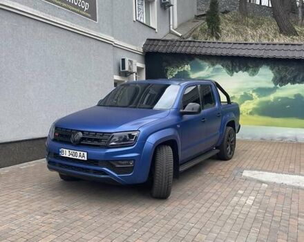 Синій Фольксваген Амарок, об'ємом двигуна 3 л та пробігом 99 тис. км за 43000 $, фото 1 на Automoto.ua