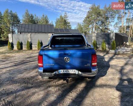Синий Фольксваген Амарок, объемом двигателя 3 л и пробегом 194 тыс. км за 35700 $, фото 3 на Automoto.ua