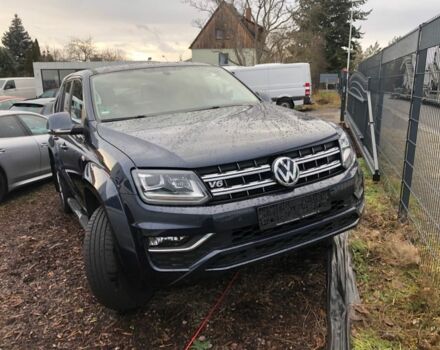 Синий Фольксваген Амарок, объемом двигателя 3 л и пробегом 100 тыс. км за 13800 $, фото 1 на Automoto.ua