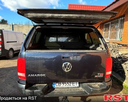 Фольксваген Амарок 2018 в Прилуках на Automoto.ua Синий Фольксваген Амарок, объемом двигателя 2 л и пробегом 252 тыс. км за 25000 $, фото 3 на Automoto.ua