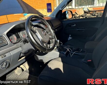 Фольксваген Амарок 2018 в Прилуках на Automoto.ua Синий Фольксваген Амарок, объемом двигателя 2 л и пробегом 252 тыс. км за 25000 $, фото 5 на Automoto.ua