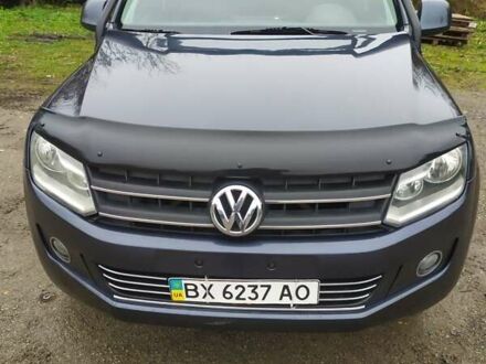 Синий Фольксваген Амарок, объемом двигателя 1.97 л и пробегом 250 тыс. км за 13500 $, фото 1 на Automoto.ua