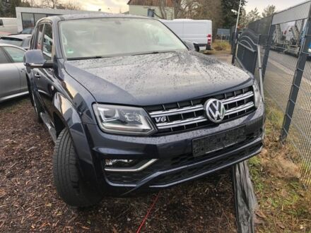Синий Фольксваген Амарок, объемом двигателя 3 л и пробегом 100 тыс. км за 13800 $, фото 1 на Automoto.ua
