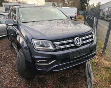 Синий Фольксваген Амарок, объемом двигателя 3 л и пробегом 100 тыс. км за 13800 $, фото 1 на Automoto.ua