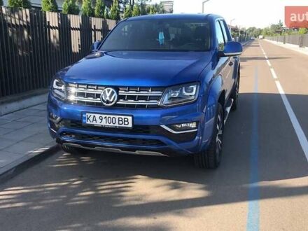 Фольксваген Амарок 2019 в Киеве на Automoto.ua Синий Фольксваген Амарок, объемом двигателя 2.97 л и пробегом 78 тыс. км за 44900 $, фото 1 на Automoto.ua