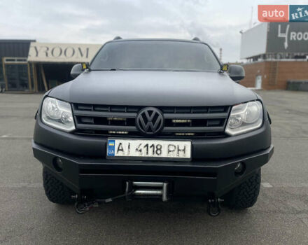 Зеленый Фольксваген Амарок, объемом двигателя 1.97 л и пробегом 300 тыс. км за 14900 $, фото 2 на Automoto.ua