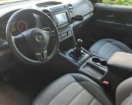 Зеленый Фольксваген Амарок, объемом двигателя 2 л и пробегом 234 тыс. км за 4799 $, фото 6 на Automoto.ua