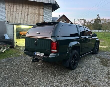 Зеленый Фольксваген Амарок, объемом двигателя 3 л и пробегом 173 тыс. км за 35500 $, фото 10 на Automoto.ua