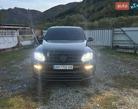 Зеленый Фольксваген Амарок, объемом двигателя 3 л и пробегом 173 тыс. км за 35500 $, фото 11 на Automoto.ua