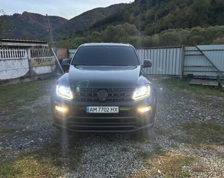 Зеленый Фольксваген Амарок, объемом двигателя 3 л и пробегом 173 тыс. км за 35500 $, фото 2 на Automoto.ua