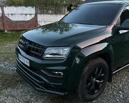 Зеленый Фольксваген Амарок, объемом двигателя 3 л и пробегом 173 тыс. км за 35500 $, фото 1 на Automoto.ua