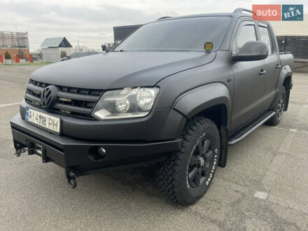 Зеленый Фольксваген Амарок, объемом двигателя 1.97 л и пробегом 300 тыс. км за 14900 $, фото 1 на Automoto.ua