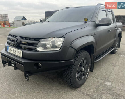 Зеленый Фольксваген Амарок, объемом двигателя 1.97 л и пробегом 300 тыс. км за 14900 $, фото 1 на Automoto.ua
