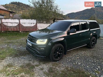 Фольксваген Амарок 2016 в Славском на Automoto.ua Зеленый Фольксваген Амарок, объемом двигателя 3 л и пробегом 173 тыс. км за 35500 $, фото 1 на Automoto.ua