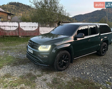 Фольксваген Амарок 2016 в Славском на Automoto.ua Зеленый Фольксваген Амарок, объемом двигателя 3 л и пробегом 173 тыс. км за 35500 $, фото 1 на Automoto.ua