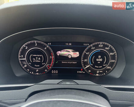 Черный Фольксваген Arteon, объемом двигателя 2 л и пробегом 51 тыс. км за 25700 $, фото 16 на Automoto.ua