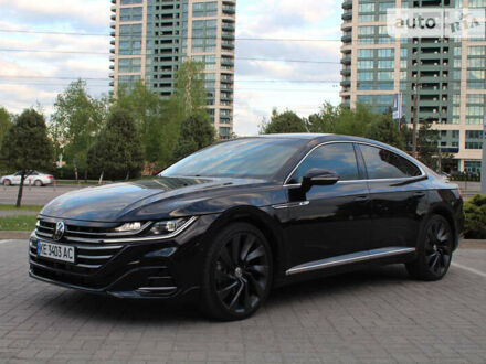 Черный Фольксваген Arteon, объемом двигателя 2 л и пробегом 56 тыс. км за 40500 $, фото 1 на Automoto.ua