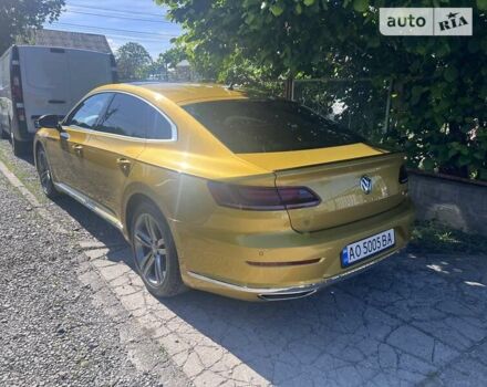 Жовтий Фольксваген Arteon, об'ємом двигуна 2 л та пробігом 187 тис. км за 26000 $, фото 3 на Automoto.ua