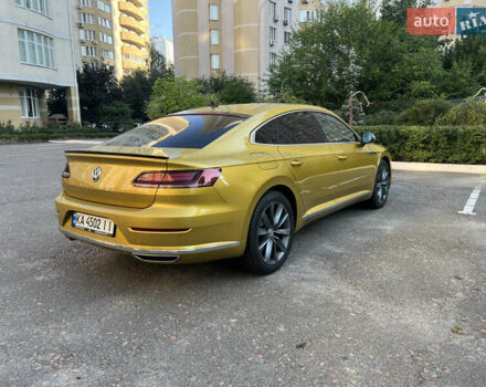 Желтый Фольксваген Arteon, объемом двигателя 1.98 л и пробегом 160 тыс. км за 27500 $, фото 5 на Automoto.ua