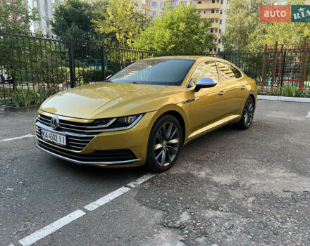 Желтый Фольксваген Arteon, объемом двигателя 1.98 л и пробегом 160 тыс. км за 27500 $, фото 4 на Automoto.ua