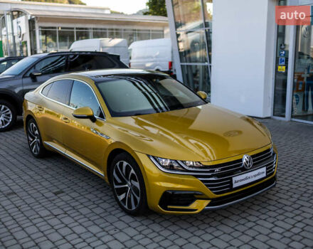 Жовтий Фольксваген Arteon, об'ємом двигуна 1.98 л та пробігом 120 тис. км за 34990 $, фото 14 на Automoto.ua