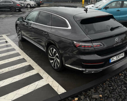 Сірий Фольксваген Arteon, об'ємом двигуна 1.97 л та пробігом 95 тис. км за 47000 $, фото 5 на Automoto.ua