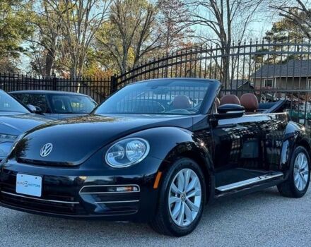 Черный Фольксваген Битл, объемом двигателя 1.8 л и пробегом 69 тыс. км за 3600 $, фото 1 на Automoto.ua