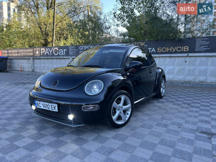 Фольксваген Битл 2001 в Луцке на Automoto.ua Черный Фольксваген Битл, объемом двигателя 1.6 л и пробегом 269 тыс. км за 4000 $, фото 1 на Automoto.ua