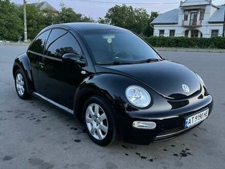Черный Фольксваген Битл, объемом двигателя 1.6 л и пробегом 260 тыс. км за 4000 $, фото 1 на Automoto.ua