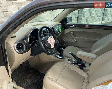 Коричневый Фольксваген Битл, объемом двигателя 1.8 л и пробегом 170 тыс. км за 4400 $, фото 6 на Automoto.ua