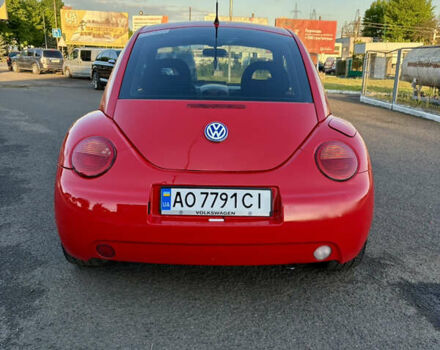 Красный Фольксваген Битл, объемом двигателя 1.9 л и пробегом 283 тыс. км за 2999 $, фото 5 на Automoto.ua