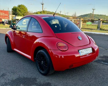 Красный Фольксваген Битл, объемом двигателя 1.9 л и пробегом 283 тыс. км за 2999 $, фото 1 на Automoto.ua