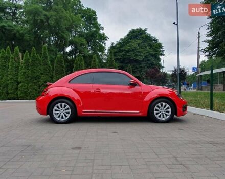 Красный Фольксваген Битл, объемом двигателя 2 л и пробегом 67 тыс. км за 12999 $, фото 17 на Automoto.ua