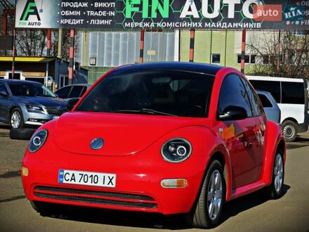 Фольксваген Битл 2001 в Черкассах на Automoto.ua Красный Фольксваген Битл, объемом двигателя 1.8 л и пробегом 298 тыс. км за 5700 $, фото 1 на Automoto.ua