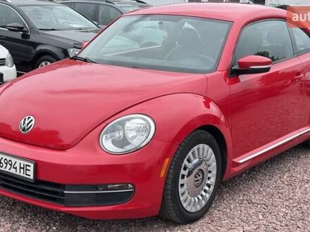 Красный Фольксваген Битл, объемом двигателя 2.48 л и пробегом 193 тыс. км за 8500 $, фото 1 на Automoto.ua