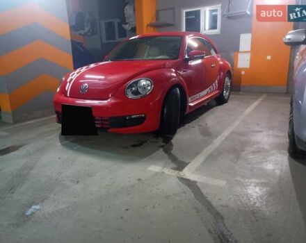 Красный Фольксваген Битл, объемом двигателя 1.8 л и пробегом 70 тыс. км за 18000 $, фото 1 на Automoto.ua