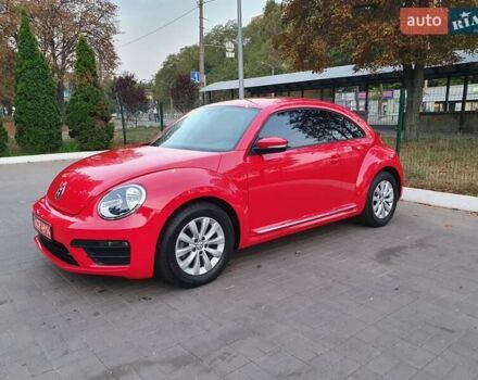 Красный Фольксваген Битл, объемом двигателя 2 л и пробегом 67 тыс. км за 12999 $, фото 1 на Automoto.ua