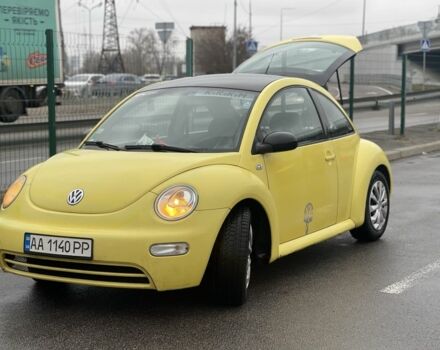 Желтый Фольксваген Битл, объемом двигателя 1.6 л и пробегом 283 тыс. км за 3100 $, фото 18 на Automoto.ua