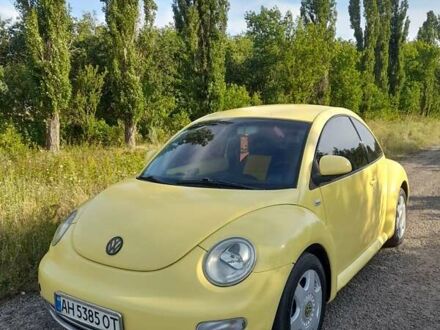 Желтый Фольксваген Битл, объемом двигателя 1.9 л и пробегом 167 тыс. км за 3300 $, фото 1 на Automoto.ua