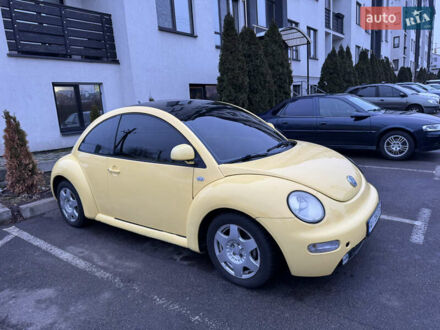 Фольксваген Бітл 1999 у Києві на Automoto.ua Жовтий Фольксваген Бітл, об'ємом двигуна 2 л та пробігом 227 тис. км за 3500 $, фото 1 на Automoto.ua