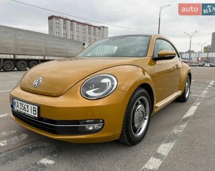 Желтый Фольксваген Битл, объемом двигателя 1.39 л и пробегом 116 тыс. км за 14000 $, фото 1 на Automoto.ua
