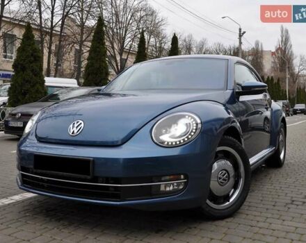 Синий Фольксваген Битл, объемом двигателя 1.4 л и пробегом 70 тыс. км за 13700 $, фото 1 на Automoto.ua