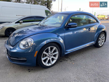 Синий Фольксваген Битл, объемом двигателя 1.8 л и пробегом 132 тыс. км за 12500 $, фото 1 на Automoto.ua