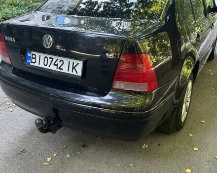 Черный Фольксваген Бора, объемом двигателя 1.6 л и пробегом 258 тыс. км за 4300 $, фото 19 на Automoto.ua