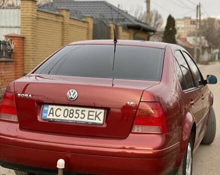 Червоний Фольксваген Бора, об'ємом двигуна 1.6 л та пробігом 280 тис. км за 4500 $, фото 2 на Automoto.ua
