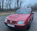 Красный Фольксваген Бора, объемом двигателя 1.9 л и пробегом 350 тыс. км за 3700 $, фото 1 на Automoto.ua