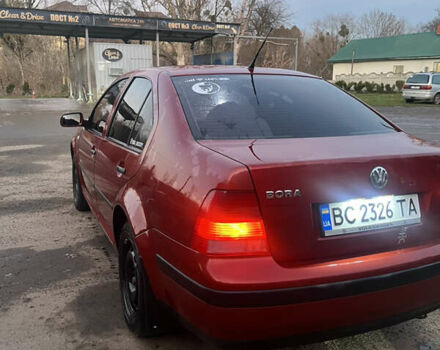 Красный Фольксваген Бора, объемом двигателя 1.4 л и пробегом 220 тыс. км за 3200 $, фото 7 на Automoto.ua